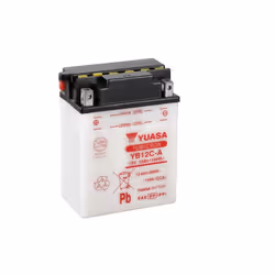 YUASA YUASA Batteria YUASA convenzionale senza acid Pack - YB12C-A Batteria senza pacco acido