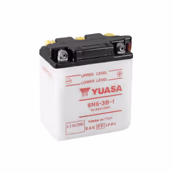 YUASA YUASA Batteria YUASA convenzionale senza acid pack - 6N6-3B-1 Batteria senza pacco acido