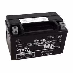YUASA YuaSA Batteria YUASA W/C Attivata in fabbrica senza manutenzione - YTX7A FA Batteria esente da manutenzione