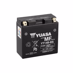 YUASA Batteria W/C senza manutenzione attivata in fabbrica - YT14B FA Batteria esente da manutenzione