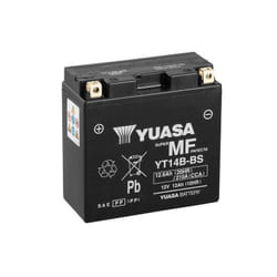 YUASA Batteria W/C senza manutenzione attivata in fabbrica - YT14B FA Batteria esente da manutenzione