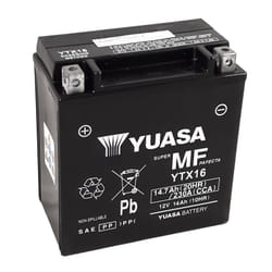 YUASA YUASA Fabbrica di batterie YUASA esente da manutenzione -YTX16 FA Batteria esente da manutenzione