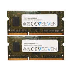 V7 8GB DDR3 PC3L-12800 - 1600MHz SO DIMM Modulo di memoria - V7K128008GBS-LV, 8 GB, 2 x 4 GB, DDR3, 1600 MHz, 204-pin SO-DIMM