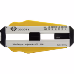 Dettagli tecnici Adatto per Fili in PVC, Fili in PTFE Ulteriori dati tecnici Capacità 0,30 - 1,00 mm Capacità: 0,30 - 1,00 mm ...