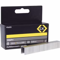 Dettagli tecnici Dimensione del prodotto, larghezza 10.5 mm Dimensione del prodotto, lunghezza 14 mm Tipo graffette tipo 140 ...