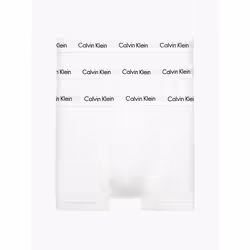 Calvin Klein 0000U2662G, Bianco, Maschio, L, Aderente, 3 pz, Cotone