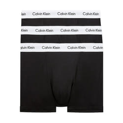 Calvin Klein U2662G-1 Pantaloncino Boxer corto Nero, Bianco