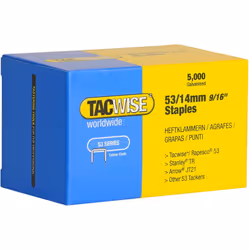 Ideale per applicazioni semi professionali DIY. Ideale per lavori intricarti/districati. Compatibile con Tacwise Z1-53, Z3-53 ...
