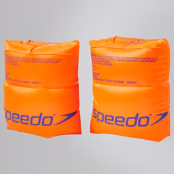Speedo Roll Up Arm Bands, Arancione, Braccioli da nuoto, Bambino, Taglia unica