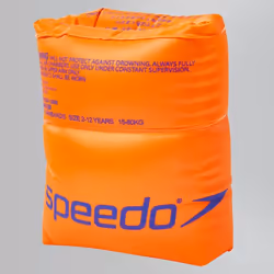 Speedo Roll Up Arm Bands Arancione Braccioli da nuoto