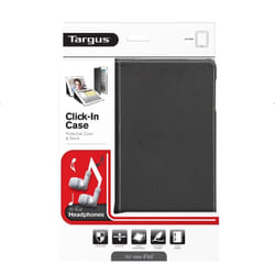 Targus Click-In Case + H/Phones Cover Nero