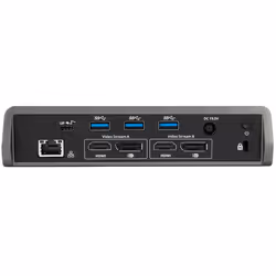Targus DOCK180EUZ replicatore di porte e docking station per laptop Cablato USB 3.2 Gen 2 (3.1 Gen 2) Type-C Nero