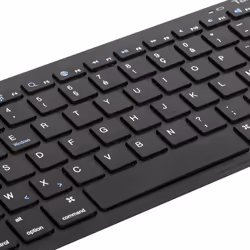 Targus AKB55FR tastiera Universale Bluetooth AZERTY Francese Nero