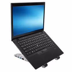 Targus AWU100005GL supporto per laptop Supporto per Argento 15.6"