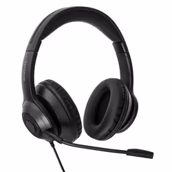 Targus AEH102GL cuffia e auricolare Cablato A Padiglione Musica e Chiamate USB tipo A Nero - Vista aggiuntiva 5