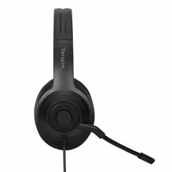 Targus AEH102GL cuffia e auricolare Cablato A Padiglione Musica e Chiamate USB tipo A Nero - Vista aggiuntiva 7