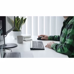 Targus Sustainable Energy Harvesting EcoSmart tastiera Universale Bluetooth QWERTZ Tedesco Nero - Vista aggiuntiva 8