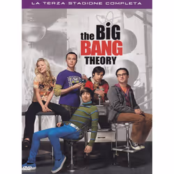 Warner Home Video The Big Bang Theory - Stagione 3 (3 DVD), DVD, PG-13, Inglese, ITA, Commedia, 2D, ITA