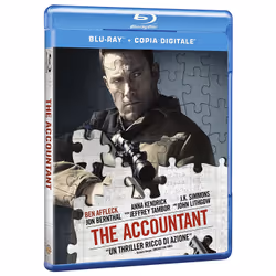 Warner Bros The Accountant, Blu-ray, Inglese, ITA, Drammatico, 2D, ITA, 122 min