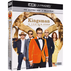 Warner Home Video Kingsman - Il cerchio d'oro, Blu-ray, R, 4K Ultra HD, Inglese, ITA, Azione, 2D