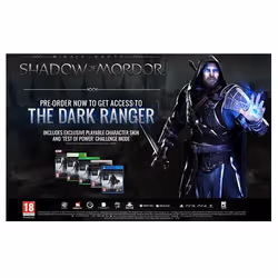 Warner Bros Middle-Earth: Shadow of Mordor + The Dark Ranger DLC Standard+DLC Multilingua PlayStation 4