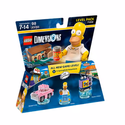 Warner Bros LEGO Dimensions - Level Pack The Simpsons, Multicolore, LEGO