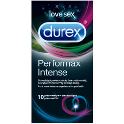 Durex Performax Intense 10 pz A coste e a puntini