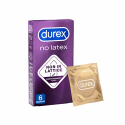 Durex No Latex 6 Profilattici Senza Lattice