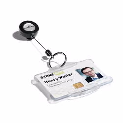 Durable 822258 accessorio protabadge Bobina per badge Antracite 10 pz - Vista aggiuntiva 2