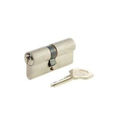 Yale - Cilindro serie 500+ 30x30mm nichelato, 5 perni, 3 chiavi.