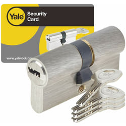 Yale - YC1000+ - Cilindro di serratura, YC1000+ db 40X45 ni