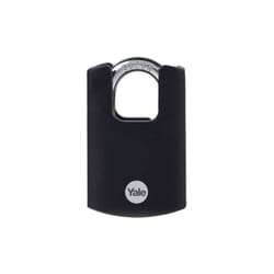 Yale - Lucchetto in ottone di alta sicurezza con arco protetto Y121B/40/125/1 corpo 40mm, arco protetto in acciaio indurito al Boro, 3 chiavi