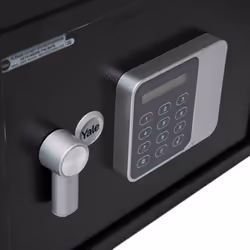 Yale YLG/200/DB2 cassaforte Cassaforte indipendente 24 L Acciaio Nero - Vista aggiuntiva 4