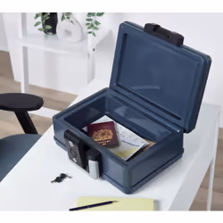 Yale YFWC/155/KB1 cassaforte Cassetta di sicurezza portatile 6,9 L Plastica Grigio - Vista aggiuntiva 6