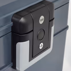 Yale YFWC/329/KB1 cassaforte Cassaforte indipendente 16,5 L Plastica Nero, Grigio - Vista aggiuntiva 8