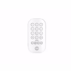 Yale Keypad, Bianco, Wireless, 1x CR123A lithium battery, 64 x 22,49 x 122 mm, 115 g, 140 g