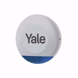 Yale Outdoor Siren, Sirena wireless, Esterno, 1000 m, 868 MHz, 100 dB, Blu, Grigio