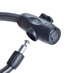 Yale YCK0/12/200/2 antifurto per bicicletta Nero 2000 mm