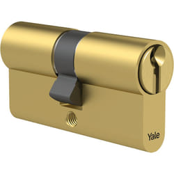 Yale - Cilindro Serie 500 - Cilindro Doppio Frizionato 30/30 - Ottone