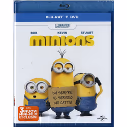 Universal Pictures Minions, Film animato/cartone animato, DVD/Blu-Ray, PG, Inglese, Estone, Greco, ITA, Lettone, Lituano, Rum ...