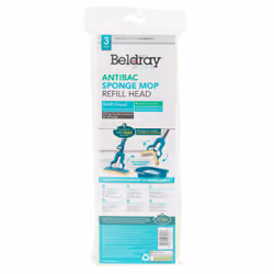 Beldray LA080813UFEU7, Testa del mocio, Grigio, Turchese, 1 pz