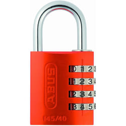 Abus - 495274-145/40NARANJAB Candado aluminio combinacion 40 mm 4 dígitos naranja blister
