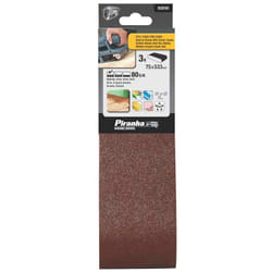 Black&decker - Nastri 75x533 mm Grana 80 per levigatrici a nastro Black and decker X33191-XJ