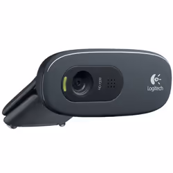 Logitech HD C270 webcam 3 MP 1280 x 720 Pixel USB 2.0 Nero, Grigio - Vista aggiuntiva 4