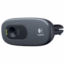 Logitech HD C270 webcam 3 MP 1280 x 720 Pixel USB 2.0 Nero, Grigio - Vista aggiuntiva 5