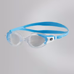 Speedo Futura Biofuse Flexiseal, Donna, Taglia unica, Blu, Trasparente, Bianco, Trasparente, Blu, Adulto