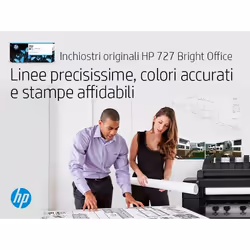 HP Cartuccia inchiostro nero opaco DesignJet 727, 300 ml - Vista aggiuntiva 4