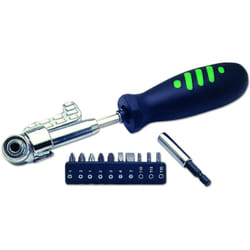 2517 - Cacciavite con Testa ad Angolo, 12 Pezzi - Laser