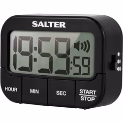 Non brucerai più le tue pietanze con questo timer con allarme di Salter con conteggio incrementale/decrementale di 19 ore, 59 ...