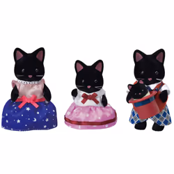 Sylvanian Families Famiglia Gatto Midnight